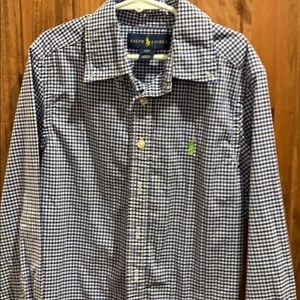 Boys polo button down
